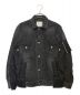 sacai（サカイ）の古着「Denim x MA-1 Jacket(デニム×エムエーワンジャケット)」｜ブラック
