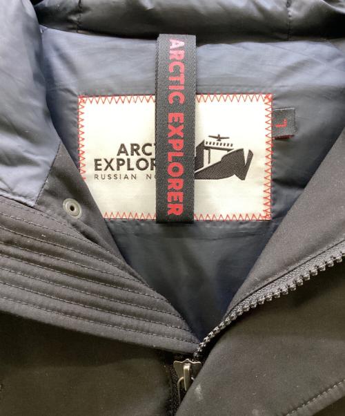 ARCTIC EXPLORER（アークティックエクスプローラー）ARCTIC EXPLORER (アークティックエクスプローラー) ダウンジャケット ブラック サイズ:Lの古着・服飾アイテム