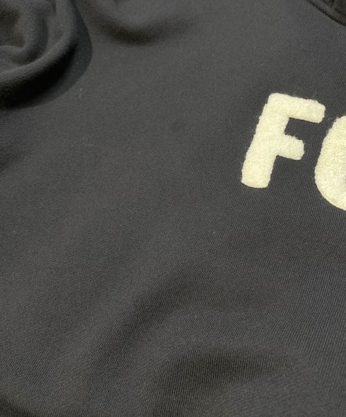 Fear Of God（フィア・オブ・ゴッド）Fear Of God (フィア・オブ・ゴッド) MOCK NECK 'FG' PULLOVER ブラック サイズ:Mの古着・服飾アイテム