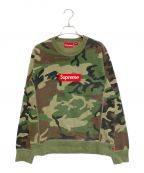 SUPREMEシュプリーム）の古着「BOX LOGO SWEATSHIRTS」｜オリーブ