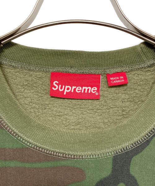 SUPREME（シュプリーム）SUPREME (シュプリーム) BOX LOGO SWEATSHIRTS オリーブ サイズ:Mの古着・服飾アイテム