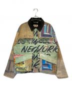 stussyステューシー）の古着「Alfonso Canvas Shop Jacket」｜マルチカラー