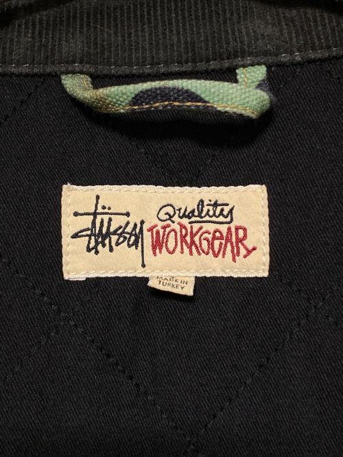 stussy（ステューシー）stussy (ステューシー) Alfonso Canvas Shop Jacket マルチカラー サイズ:Sの古着・服飾アイテム