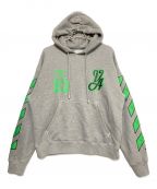 OFFWHITEオフホワイト）の古着「VARSITY SKATE HOODIE」｜グレー