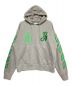OFFWHITE（オフホワイト）の古着「VARSITY SKATE HOODIE」｜グレー