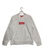 SUPREMEシュプリーム）の古着「Box Logo Crewneck Sweatshirts」｜グレー