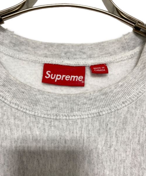 SUPREME（シュプリーム）SUPREME (シュプリーム) Box Logo Crewneck Sweatshirts グレー サイズ:Mの古着・服飾アイテム