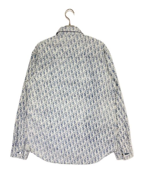 Christian Dior（クリスチャン ディオール）Christian Dior (クリスチャン ディオール) オブリークシャツ スカイブルー サイズ:38の古着・服飾アイテム