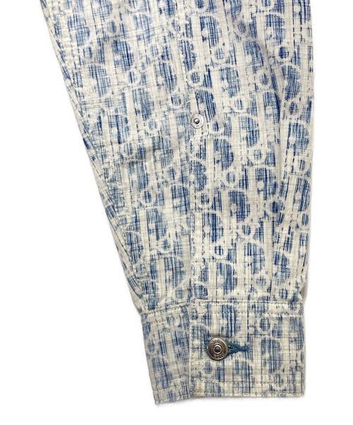 Christian Dior（クリスチャン ディオール）Christian Dior (クリスチャン ディオール) オブリークシャツ スカイブルー サイズ:38の古着・服飾アイテム