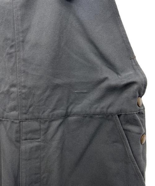 DESCENDANT（ディセンダント）DESCENDANT (ディセンダント) WADER TWILL OVERALL グレー サイズ:3の古着・服飾アイテム