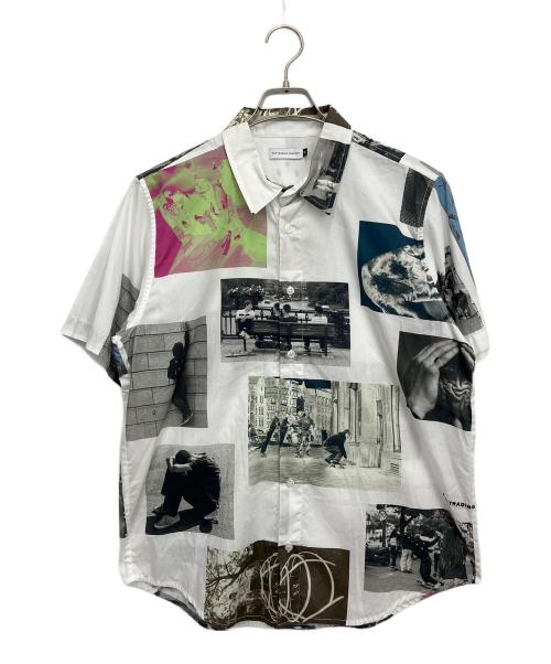 POP TRADING COMPANY（ポップトレーディングカンパニー）Pop Trading Company (ポップトレーディングカンパニー) ss bd shirt ホワイト サイズ:Mの古着・服飾アイテム