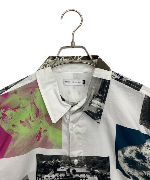 POP TRADING COMPANY（ポップトレーディングカンパニー）Pop Trading Company (ポップトレーディングカンパニー) ss bd shirt ホワイト サイズ:Mの古着・服飾アイテム