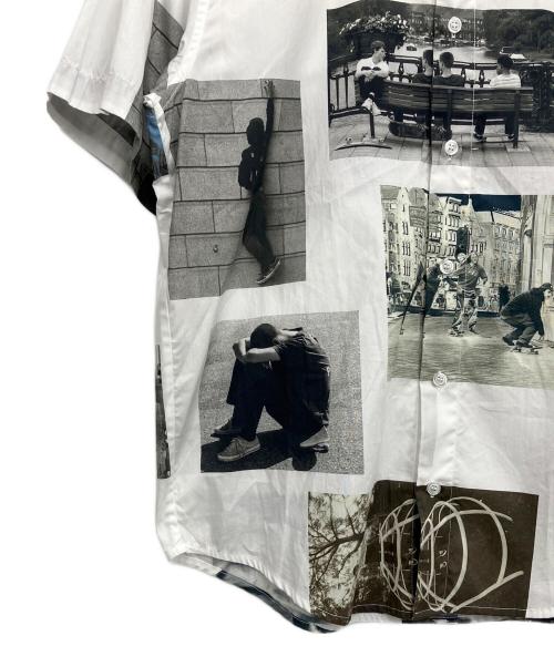 POP TRADING COMPANY（ポップトレーディングカンパニー）Pop Trading Company (ポップトレーディングカンパニー) ss bd shirt ホワイト サイズ:Mの古着・服飾アイテム