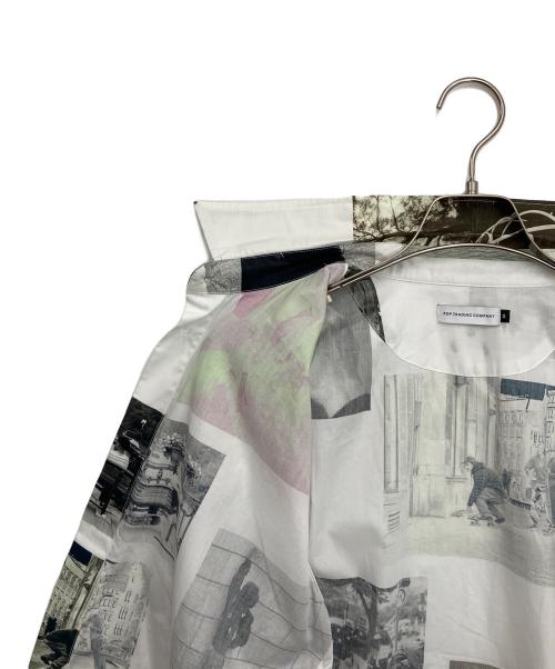 POP TRADING COMPANY（ポップトレーディングカンパニー）Pop Trading Company (ポップトレーディングカンパニー) ss bd shirt ホワイト サイズ:Mの古着・服飾アイテム