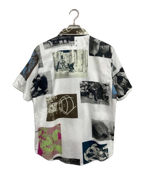 POP TRADING COMPANY（ポップトレーディングカンパニー）Pop Trading Company (ポップトレーディングカンパニー) ss bd shirt ホワイト サイズ:Mの古着・服飾アイテム
