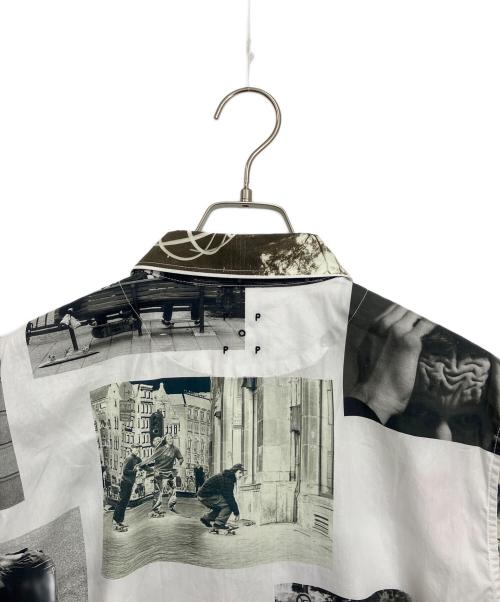 POP TRADING COMPANY（ポップトレーディングカンパニー）Pop Trading Company (ポップトレーディングカンパニー) ss bd shirt ホワイト サイズ:Mの古着・服飾アイテム