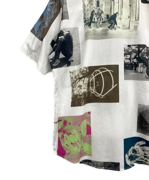 POP TRADING COMPANY（ポップトレーディングカンパニー）Pop Trading Company (ポップトレーディングカンパニー) ss bd shirt ホワイト サイズ:Mの古着・服飾アイテム