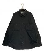 SUPREME×MM6 Maison Margielaシュプリーム×エムエムシックスメゾンマルジェラ）の古着「Padded Shirts」｜ブラック