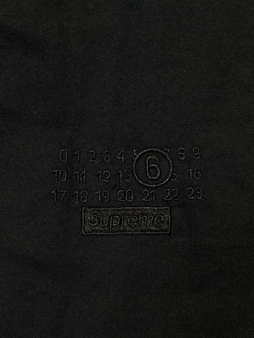 SUPREME（シュプリーム）SUPREME (シュプリーム) MM6 Maison Margiela (エムエムシックス メゾンマルジェラ) Padded Shirts ブラック サイズ:Lの古着・服飾アイテム