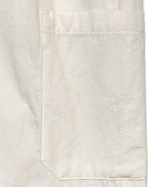 RAF SIMONS（ラフシモンズ）RAF SIMONS (ラフシモンズ) SUSPENDER PANT ホワイト×ネイビー サイズ:46の古着・服飾アイテム