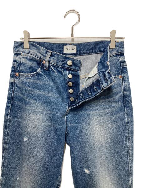 TANAKA（タナカ）TANAKA (タナカ) デニムパンツ インディゴ サイズ:26の古着・服飾アイテム