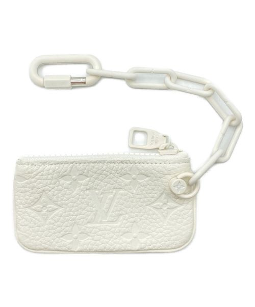 LOUIS VUITTON（ルイ ヴィトン）LOUIS VUITTON (ルイ ヴィトン) POCHETTE CLES Powder ホワイト サイズ:-の古着・服飾アイテム