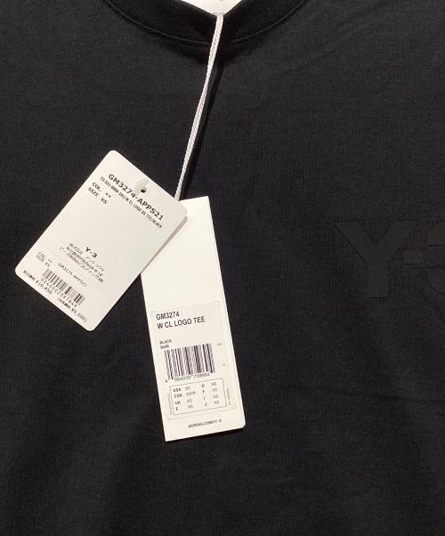 Y-3（ワイスリー）Y-3 (ワイスリー) W CL LOGO SS TEE ブラック サイズ:XS 未使用品の古着・服飾アイテム