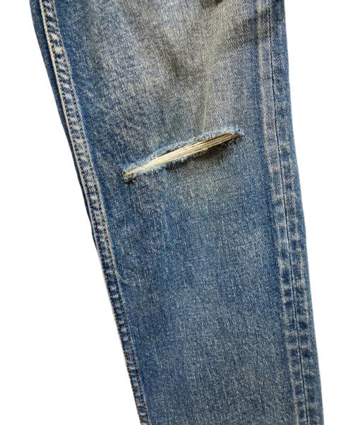 KIDILL（キディル）KIDILL (キディル) MINEDENIM (マインデニム) SKINNY ZIP&STRAPS DENIM インディゴ サイズ:44の古着・服飾アイテム