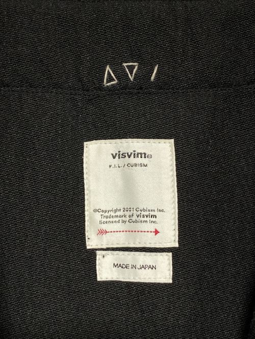 VISVIM（ビズビム）VISVIM (ビズビム) DUGOUT SHIRT PARK RANGER ブラック サイズ:1の古着・服飾アイテム