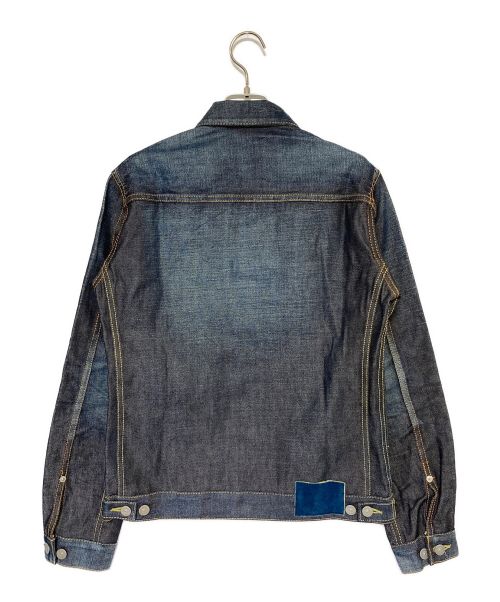 VISVIM（ビズビム）VISVIM (ビズビム) NONWASHED Denim Jean Jacket インディゴ サイズ:1の古着・服飾アイテム