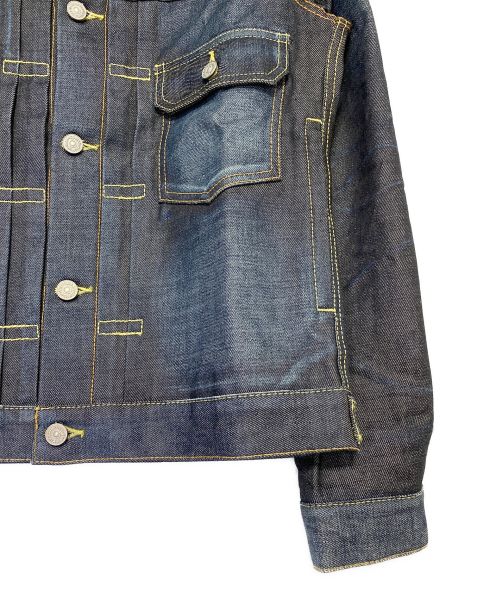 VISVIM（ビズビム）VISVIM (ビズビム) NONWASHED Denim Jean Jacket インディゴ サイズ:1の古着・服飾アイテム