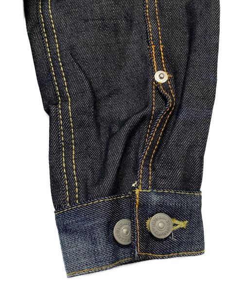 VISVIM（ビズビム）VISVIM (ビズビム) NONWASHED Denim Jean Jacket インディゴ サイズ:1の古着・服飾アイテム