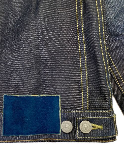 VISVIM（ビズビム）VISVIM (ビズビム) NONWASHED Denim Jean Jacket インディゴ サイズ:1の古着・服飾アイテム