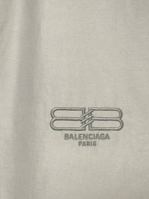 BALENCIAGA（バレンシアガ）BALENCIAGA (バレンシアガ) ロゴエンブロイダリーコート アイボリー サイズ:2の古着・服飾アイテム