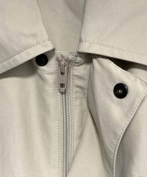 BALENCIAGA（バレンシアガ）BALENCIAGA (バレンシアガ) ロゴエンブロイダリーコート アイボリー サイズ:2の古着・服飾アイテム