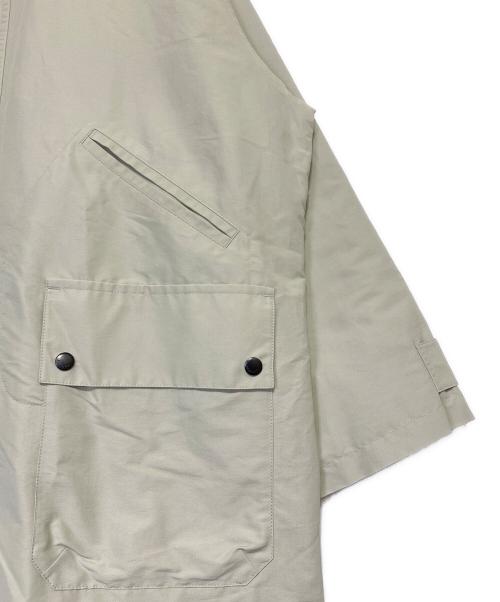 BALENCIAGA（バレンシアガ）BALENCIAGA (バレンシアガ) ロゴエンブロイダリーコート アイボリー サイズ:2の古着・服飾アイテム