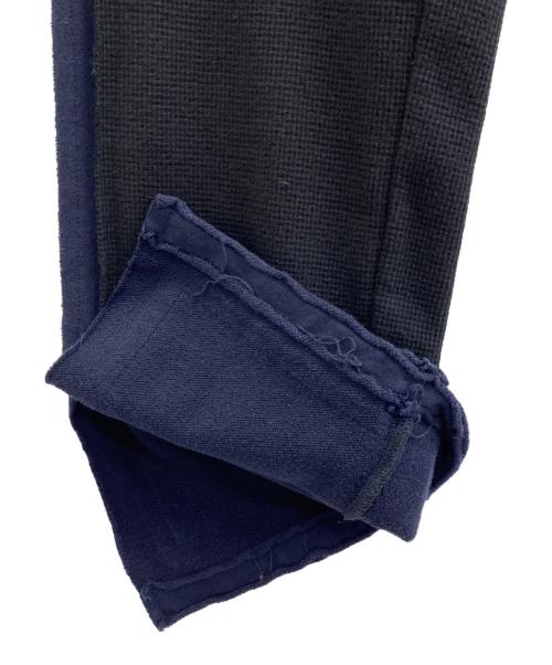 FACETASM（ファセッタズム）FACETASM (ファセッタズム) LAYERD WAFFLE PANTS ブラック サイズ:SIZE 4の古着・服飾アイテム
