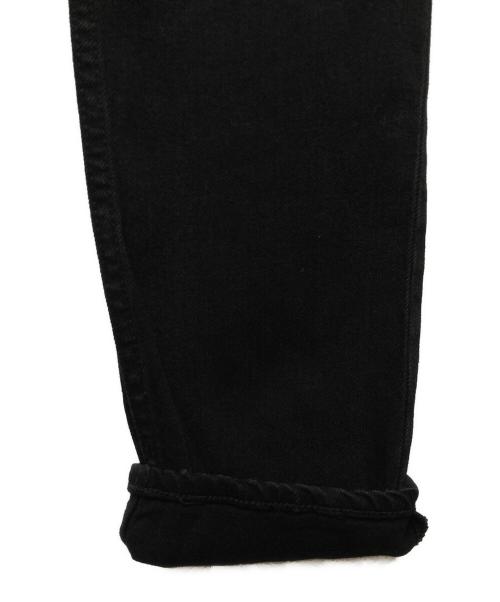 KIDILL（キディル）KIDILL (キディル) MINEDENIM (マインデニム) SKINNY ZIP&STRAPS DENIM ブラック サイズ:46の古着・服飾アイテム