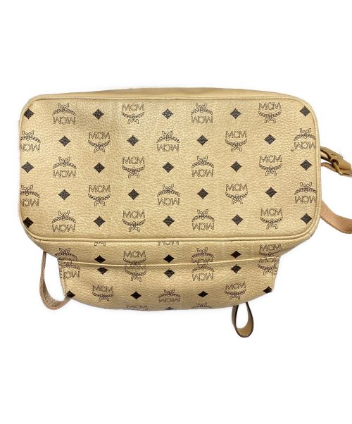 MCM（エムシーエム）MCM (エムシーエム) Visetos Stark Side Studded Bag Pack ベージュ サイズ:-の古着・服飾アイテム
