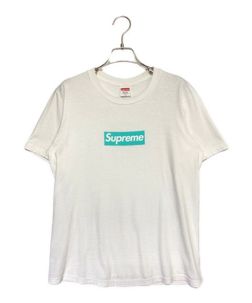 SUPREME（シュプリーム）SUPREME (シュプリーム) TIFFANY & Co. (ティファニー) Box Logo Tee ホワイト サイズ:Sの古着・服飾アイテム