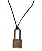 AMBUSHアンブッシュ）の古着「SMALL PADLOCK NECKLACE」｜ゴールド