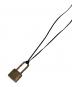 AMBUSH (アンブッシュ) SMALL PADLOCK NECKLACE ゴールド：9000円