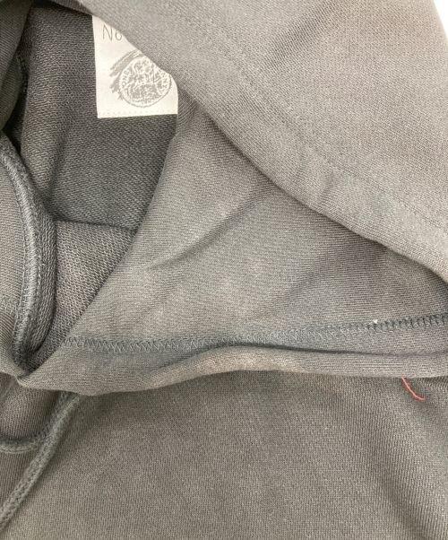 Available Nowheree（アヴェイラブルノーウェア）Available Nowheree (アヴェイラブルノーウェア) プルオーバーパーカー ブラック サイズ:Lの古着・服飾アイテム