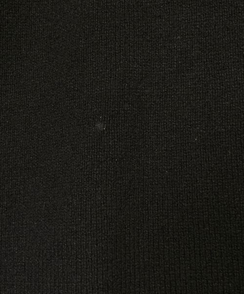 RICK OWENS（リックオウエンス）RICK OWENS (リックオウエンス) モックネックカシミアロングニット ブラック サイズ:XSの古着・服飾アイテム