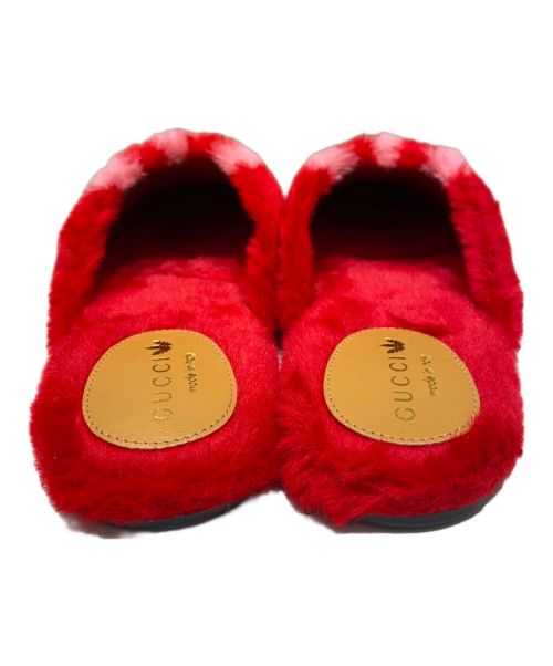 GUCCI（グッチ）GUCCI (グッチ) adidas (アディダス) ホースビットファーミュール レッド サイズ:35の古着・服飾アイテム