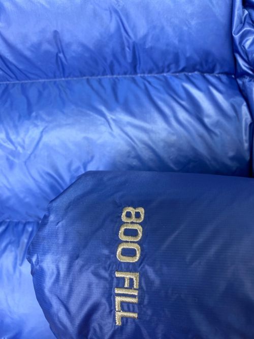 stussy（ステューシー）stussy (ステューシー) DOWN PARKA MICRO RIPSTOP ブルー サイズ:Mの古着・服飾アイテム