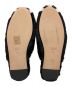 中古・古着 GUCCI (グッチ) adidas (アディダス) ホースビット ファー スリッパ フラットシューズ ブラック サイズ:35：30000円