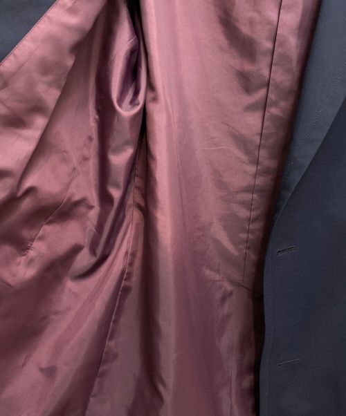 KOLOR（カラー）KOLOR (カラー) 23AW Sleeve Up Design Double Breasted Tailored Jacket （スリーブアップデザインダブルブレストテーラードジャケット） ネイビー サイズ:2の古着・服飾アイテム