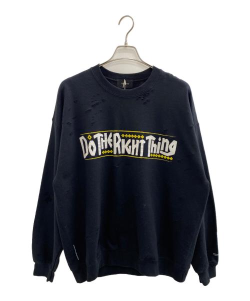 DELUXE（デラックス）DELUXE (デラックス) N.HOOLYWOOD (エヌ ハリウッド) スウェット ブラック サイズ:Lの古着・服飾アイテム