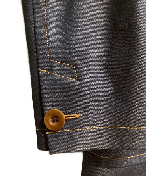 KOLOR（カラー）KOLOR (カラー) Docking Denim Jacket (ドッキングデニムジャケット) インディゴ サイズ:2の古着・服飾アイテム